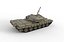 3D Military tank army vehicle battle model