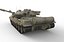 3D Military tank army vehicle battle model