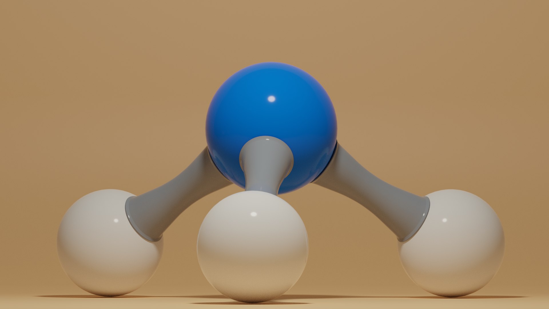 3D Molecule Nh3 Ammonia TurboSquid 1663239