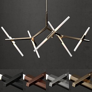 Chandelier 10 lights 4 colors