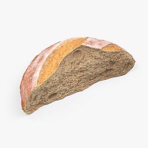 Broken Half Round Bread