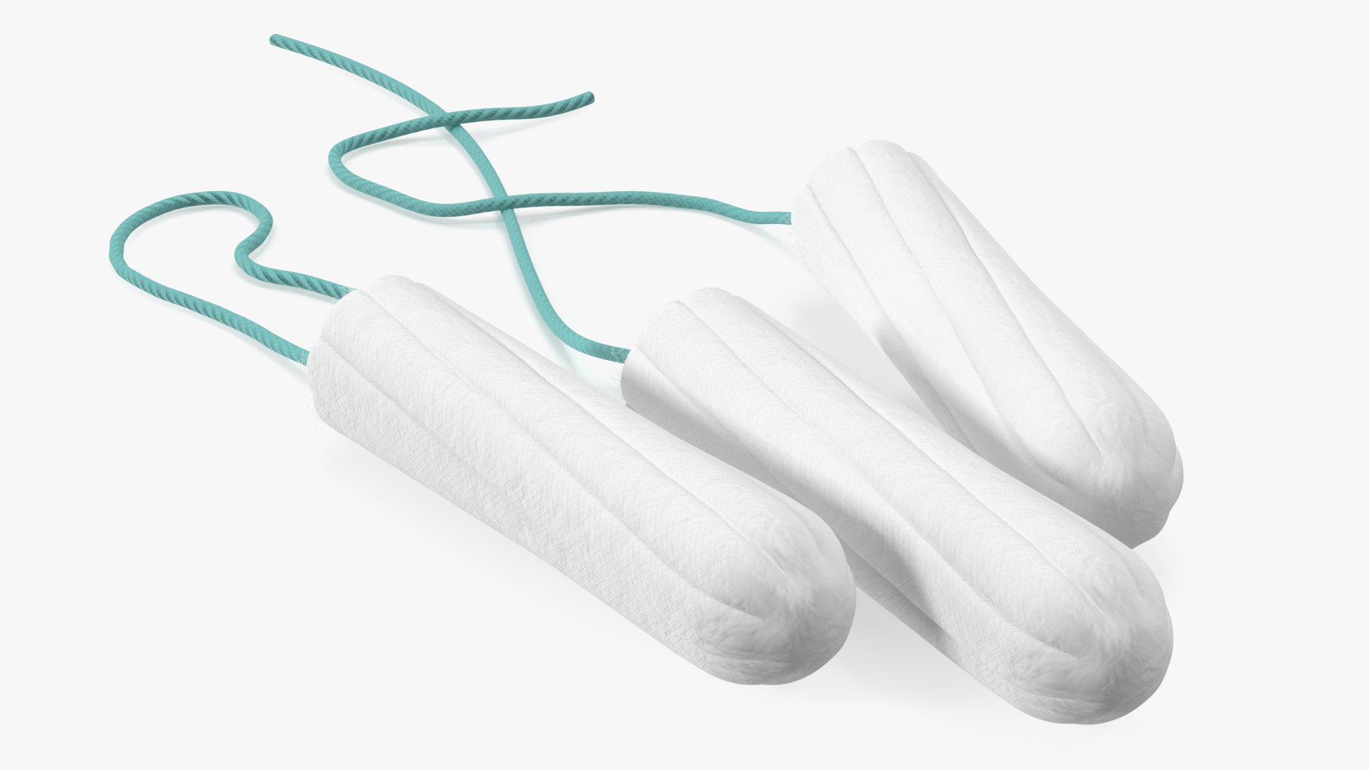Menstrual Tampons Without Package Fur 3D Model - TurboSquid 2166398