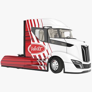 3D Peterbilt Supertruck 2 Rigged for Maya model