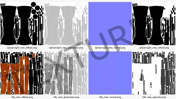 Modelo 3d Fusil De Cerrojo Con Visor Mauser Kar98k Turbosquid 1653255