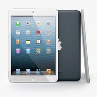 Apple iPad Mini Black and White with Smart Covers