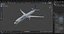 United Airlines Boeing 737-900 with Cabin and Doors