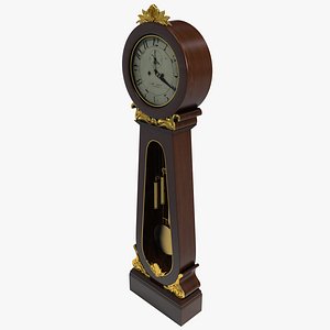 3ds grandfather clock