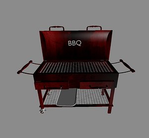 barbecue grill 3D