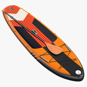 stand paddle board 3D model