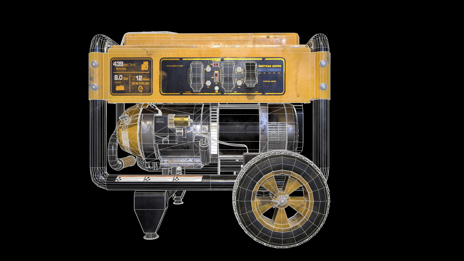 3D Gas Generator Model - TurboSquid 1589157
