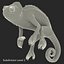 3d chameleon pose 2 model