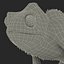 3d chameleon pose 2 model