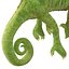 3d chameleon pose 2 model