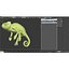 3d chameleon pose 2 model