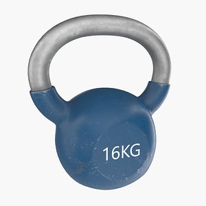 Kettlebell 16KG 3D