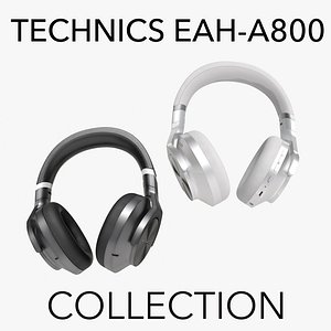 3D Technics EAH-A800 Wireless Headphones Collection model