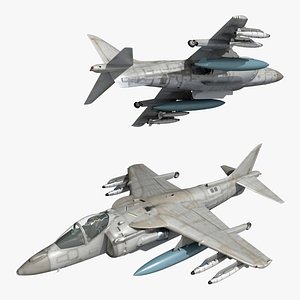 Combat Aircraft in Flight with Dual Smart Bomb Loadout Gray