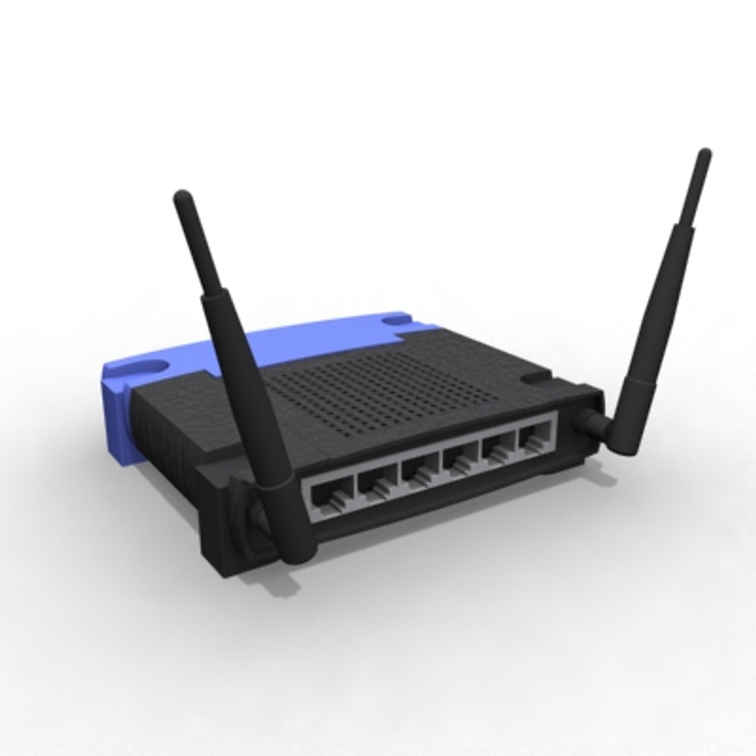 3d linksys router