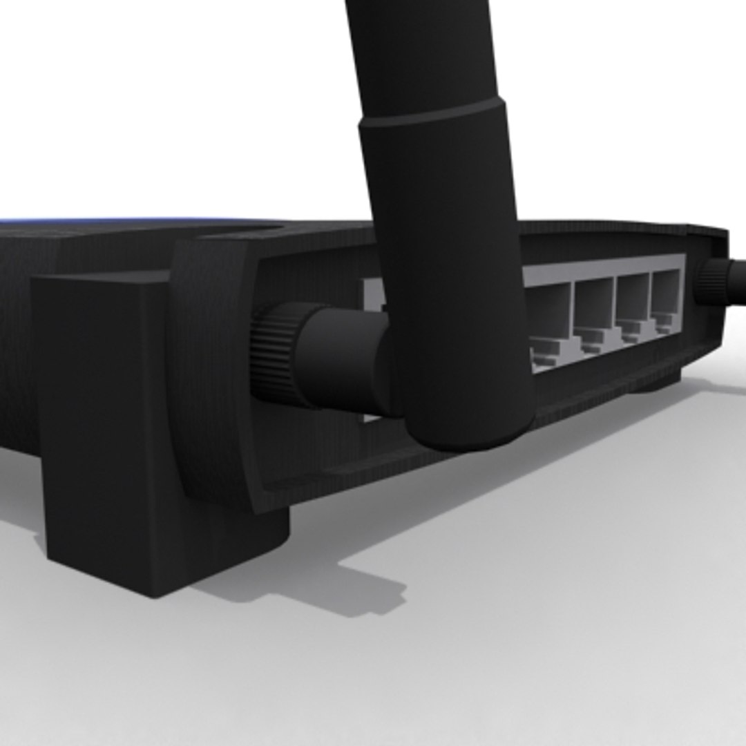 3d linksys router