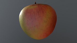apple 04 fruit 3D model