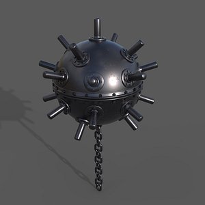 underwater mine 3D