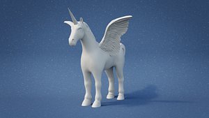 Unicorn 3D model