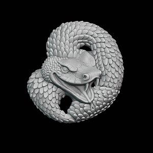 3D Snake decor
