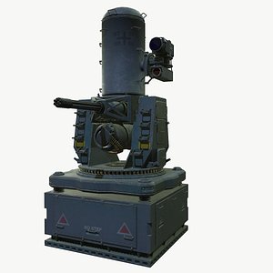 3D Phalanx CIWS model