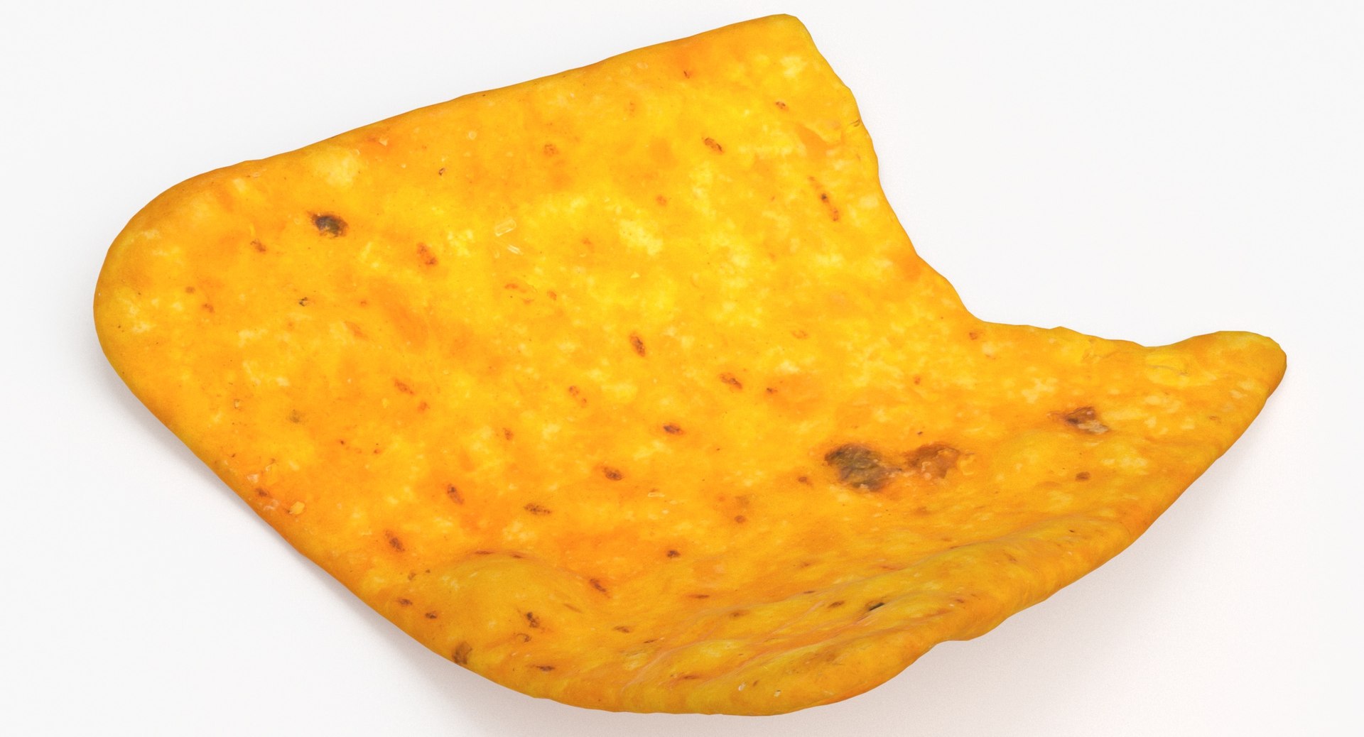 3D Dorito Taco Cracker 01 Bitten model - TurboSquid 1830168