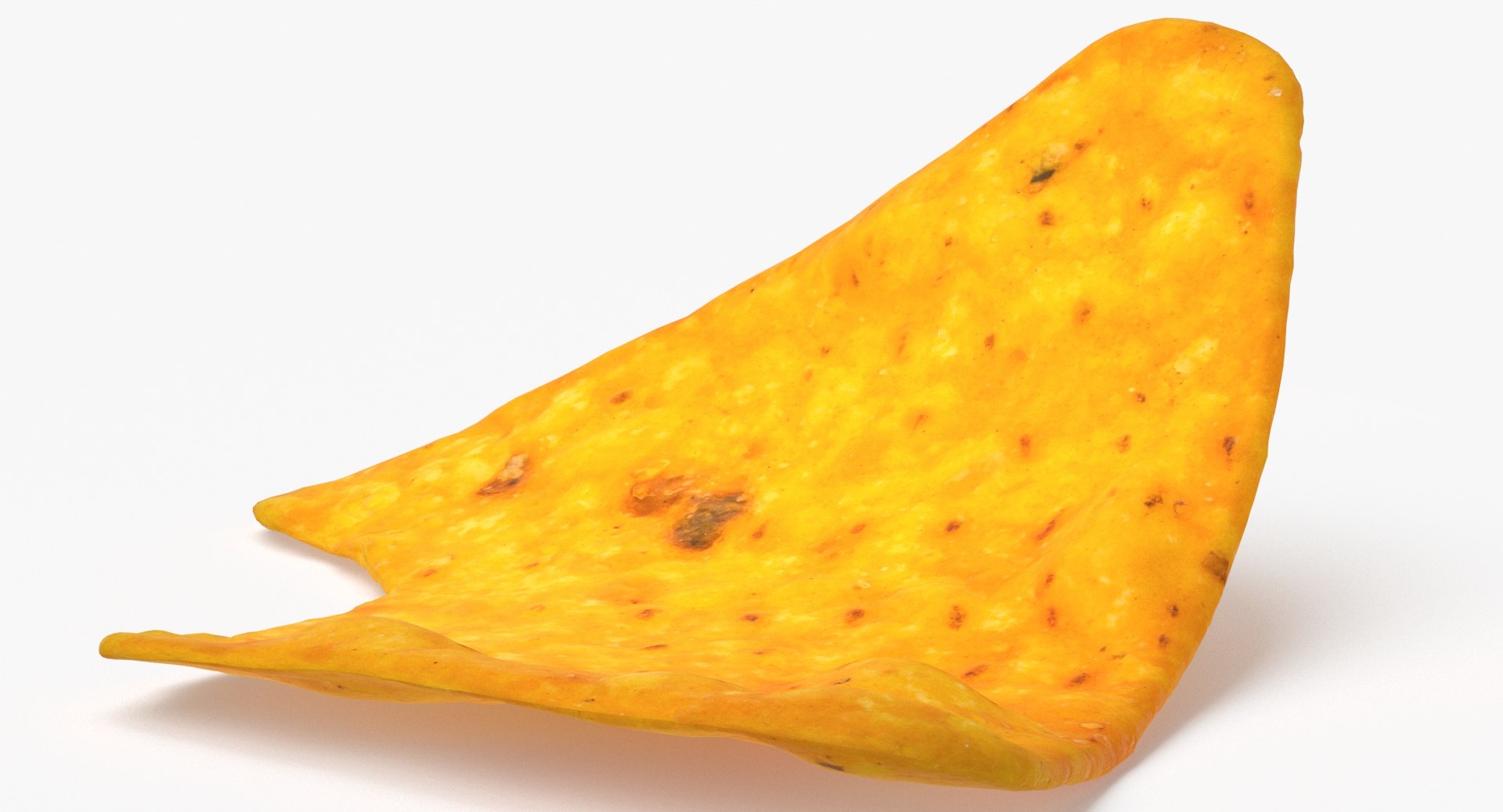 3D Dorito Taco Cracker 01 Bitten model - TurboSquid 1830168