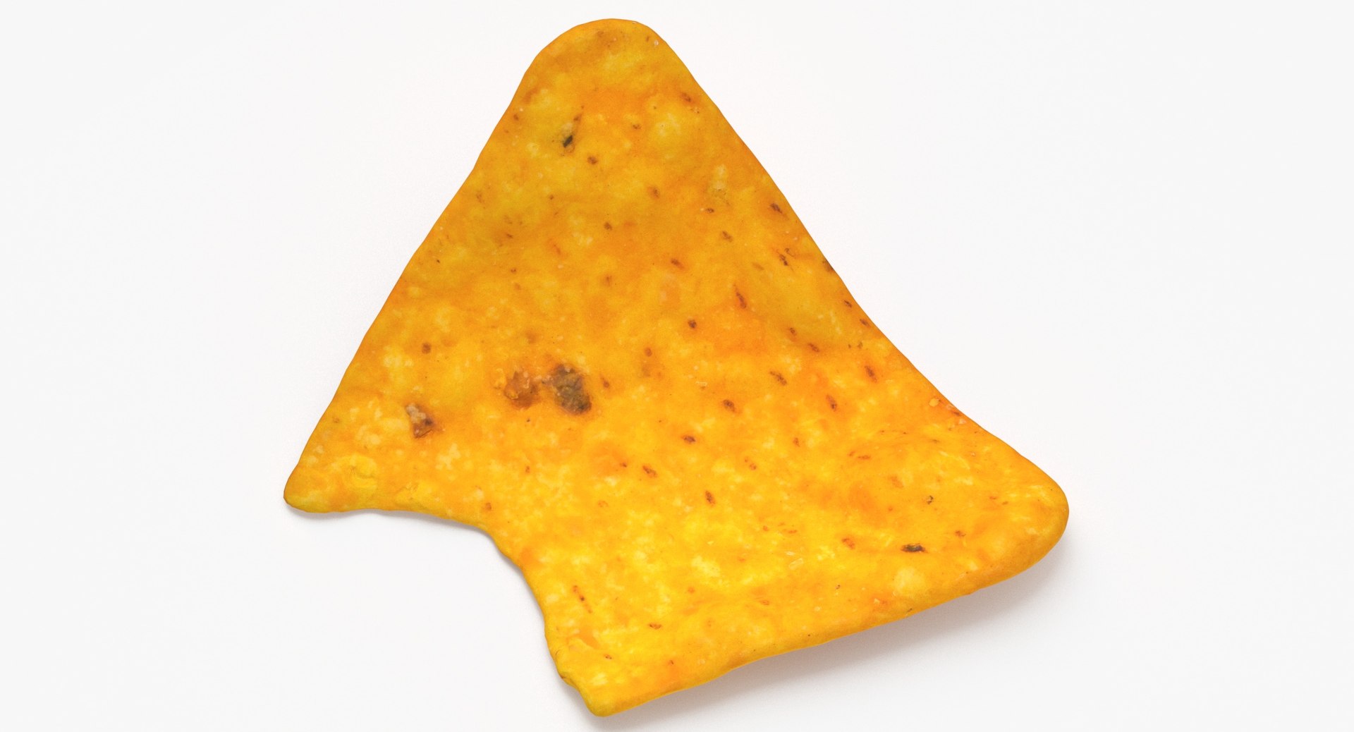 3D Dorito Taco Cracker 01 Bitten model - TurboSquid 1830168