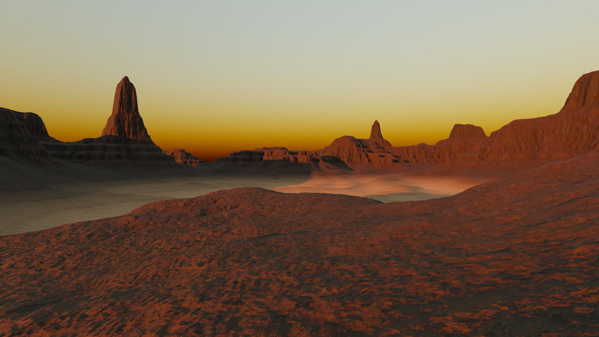 Rocky Desert Biome 3D Model - TurboSquid 1920623
