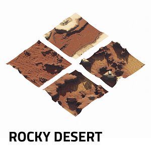 Rocky Desert Biome 3D model