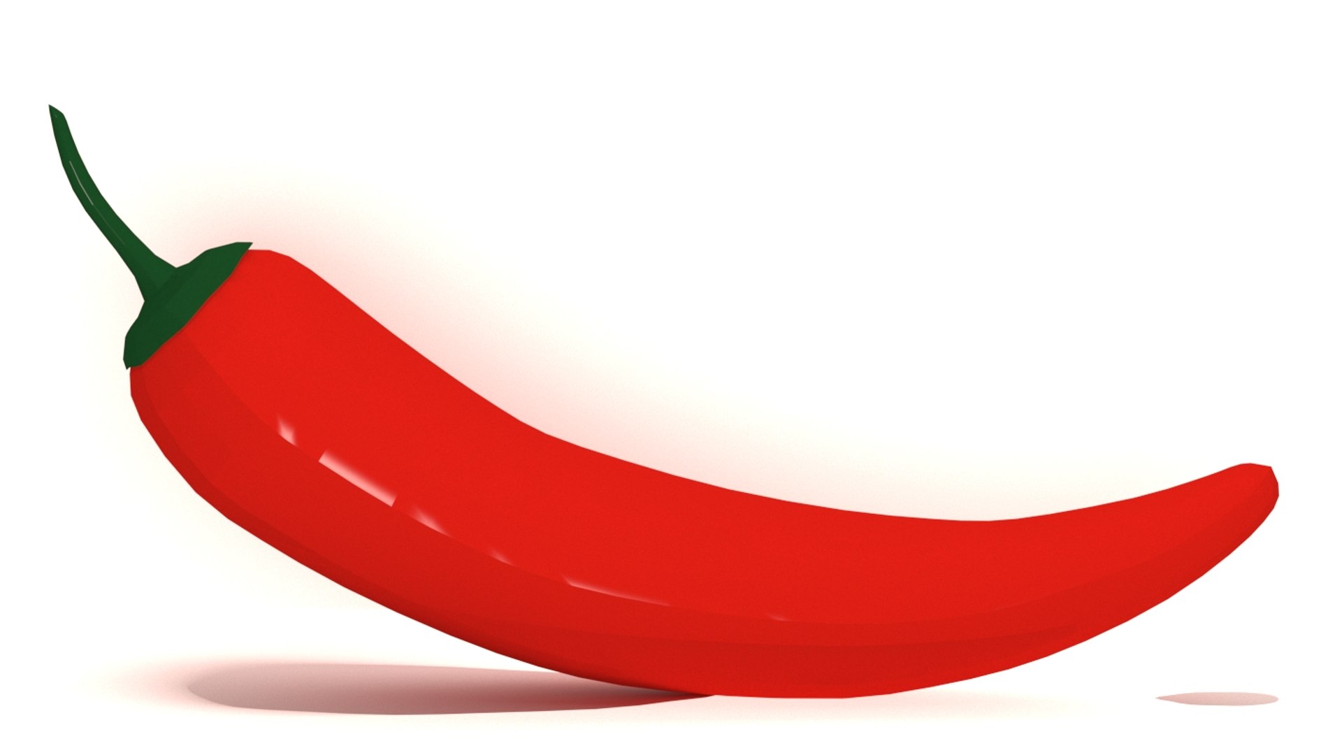3D red chili - TurboSquid 1497648