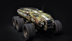 Technical Vehicle transporter 8K Textures