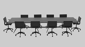 3D model Office Table