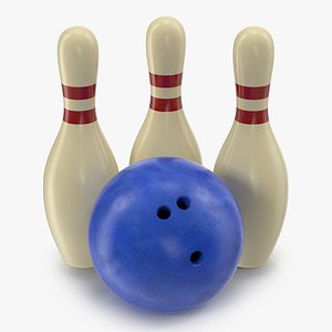 Bowling 3D Models Collection