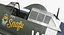 Fighter Aircraft Republic P-47 Thunderbolt EE.UU. WWII