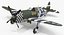 Fighter Aircraft Republic P-47 Thunderbolt EE.UU. WWII