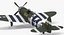 Fighter Aircraft Republic P-47 Thunderbolt EE.UU. WWII
