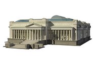Museum of Pushkin in Moskau