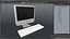 Komputer Apple iMac G5 z klawiaturą