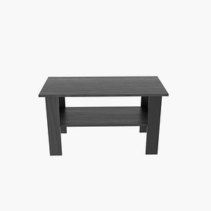 table black 3D model