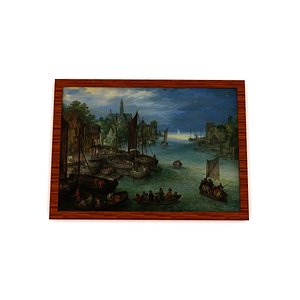 Old Oil Painting 3D