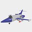3d model toy airplane