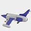 3d model toy airplane