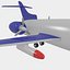 3d model toy airplane