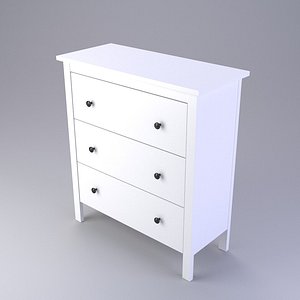 ikea chest drawers 3d model