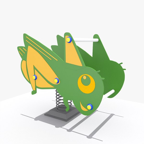 3D Grasshopper Rider - TurboSquid 1766301