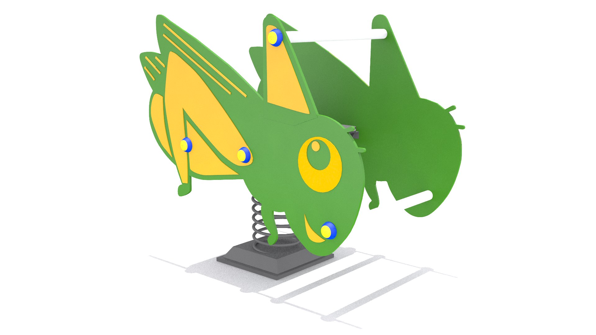 3D Grasshopper Rider - TurboSquid 1766301